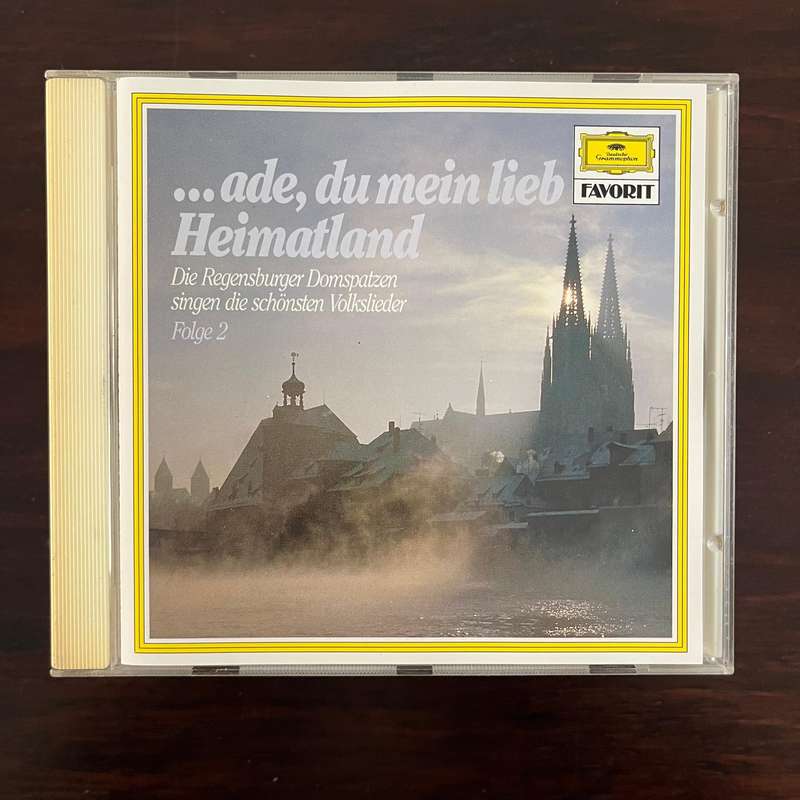 Regensburger Domspatzen  ...Ade, Du Mein Lieb Heimatland CD Import Deutsche Grammophon