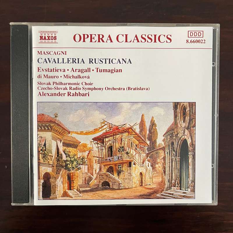 Mascagni - Cavalleria Rusticana CD Naxos Import