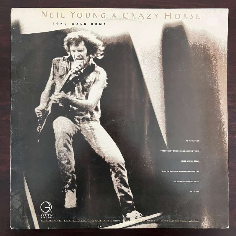Neil Young & Crazy Horse - Long Walk Home Vinyl 12 Inch Maxi Promo US Press