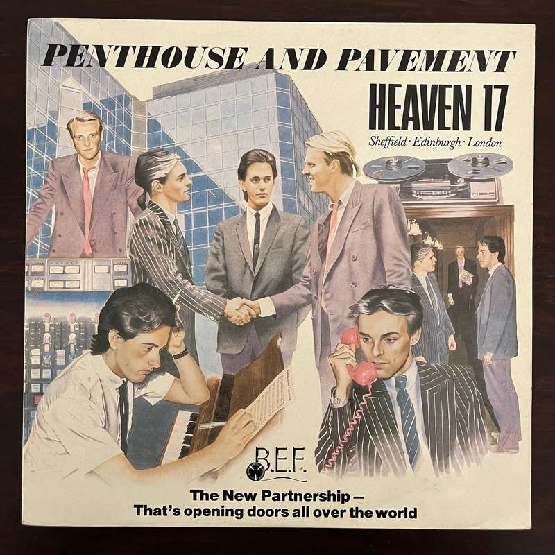 Heaven 17 - Penthouse and Pavement Vinyl LP UK Press Human League