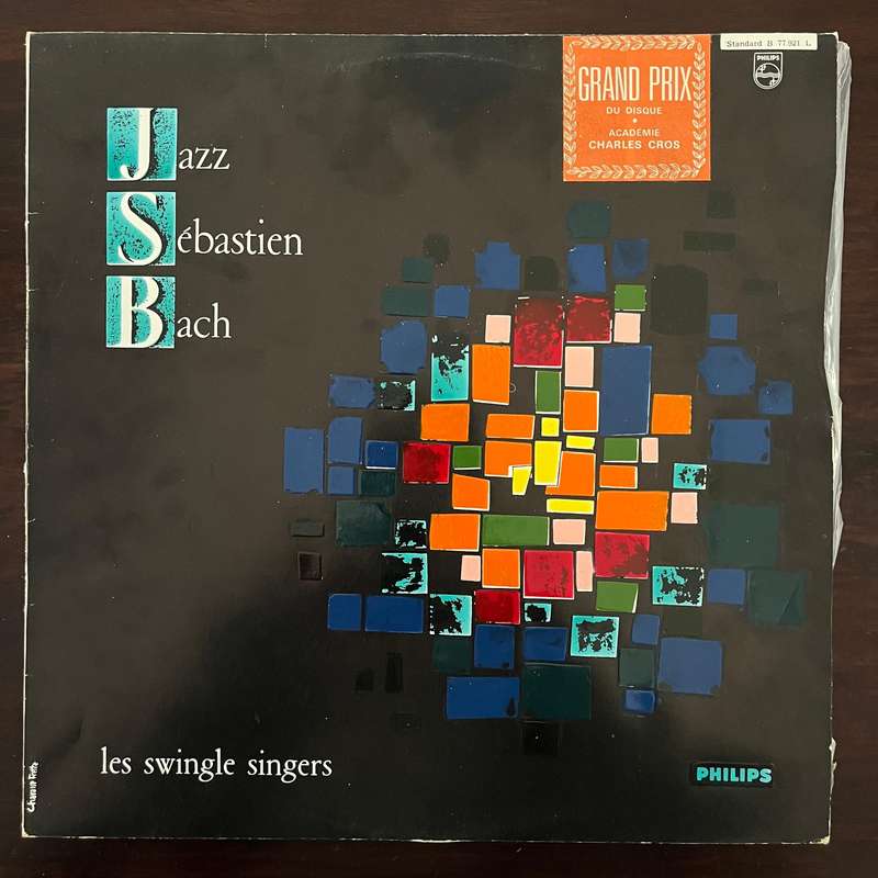Les Swingle Singers - Jazz Sebastien Bach Vinyl LP French Press