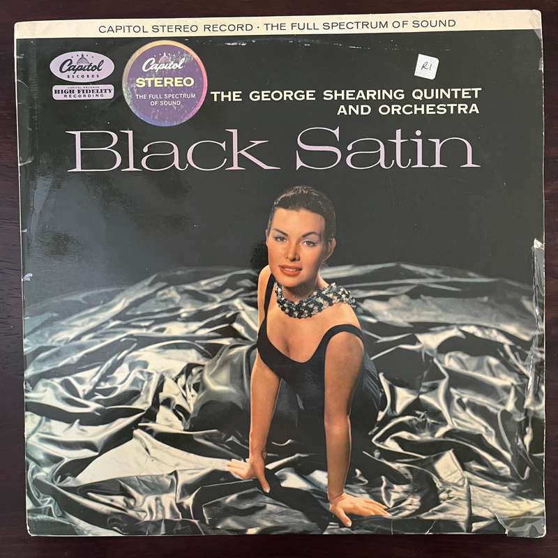 George Shearing Quintet - Black Satin Vinyl LP UK Press