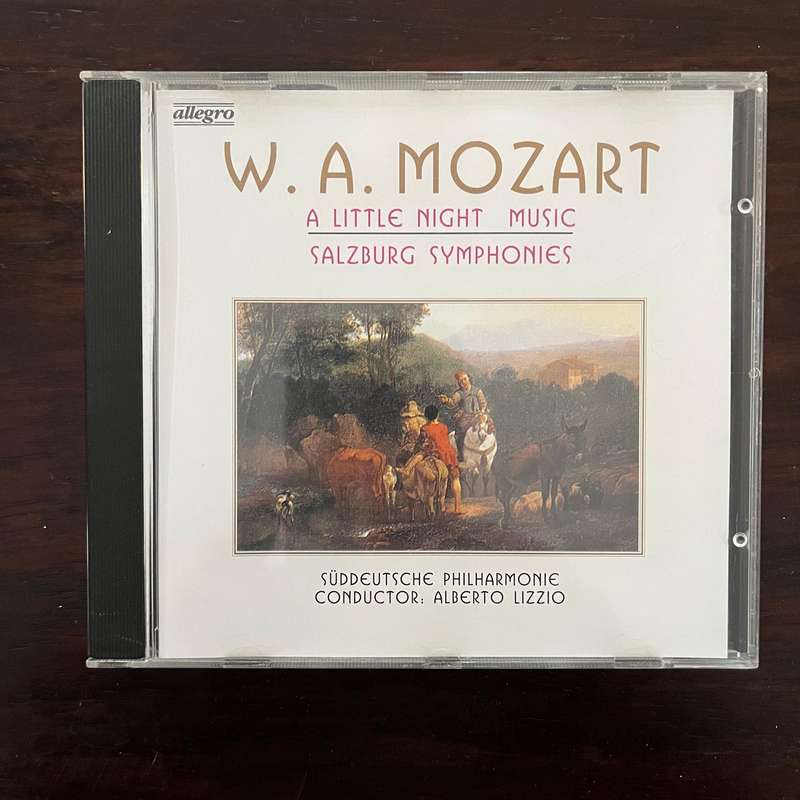 W. A. Mozart  A Little Night Music CD Allegro Import