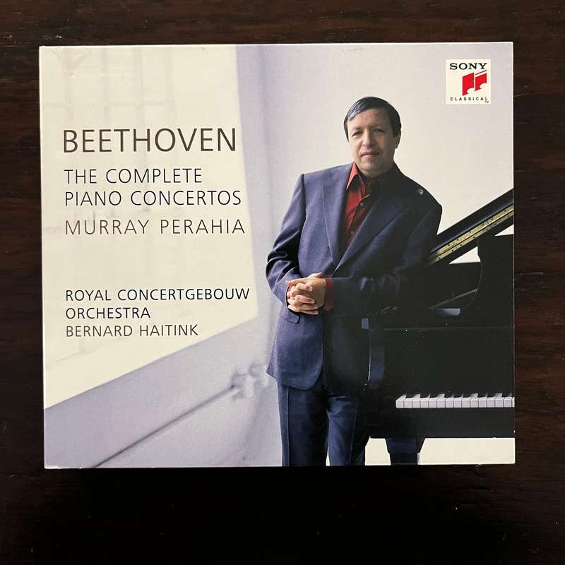 Beethoven, Murray Perahia, Royal Concertgebouw Orchestra  The Complete Piano Concertos 3CD Set Sony