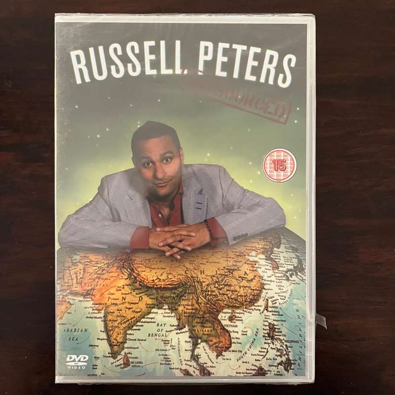 Russell Peters - Outsourced DVD UK Press Stand Up Comedy New and Sealed