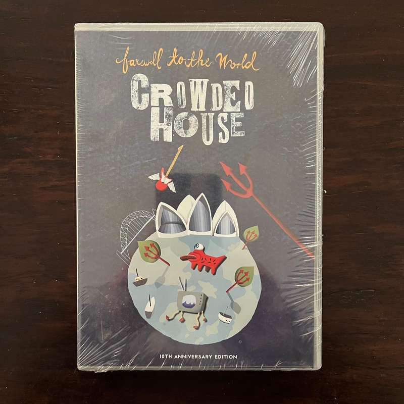 Crowded House - Farewell To The World 2DVD 10th Anniversary Edition South African Press