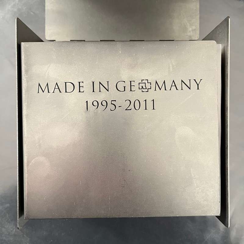 Rammstein - Made In Germany Rare OOP Limited Deluxe Metal Boxset 2CD 3DVD