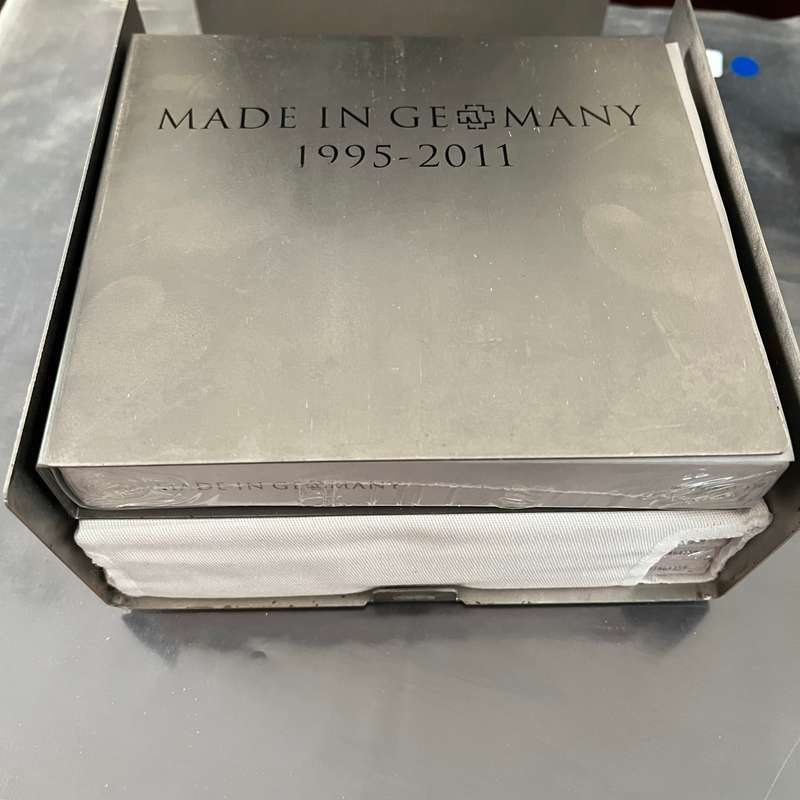 Rammstein - Made In Germany Rare OOP Limited Deluxe Metal Boxset 2CD 3DVD