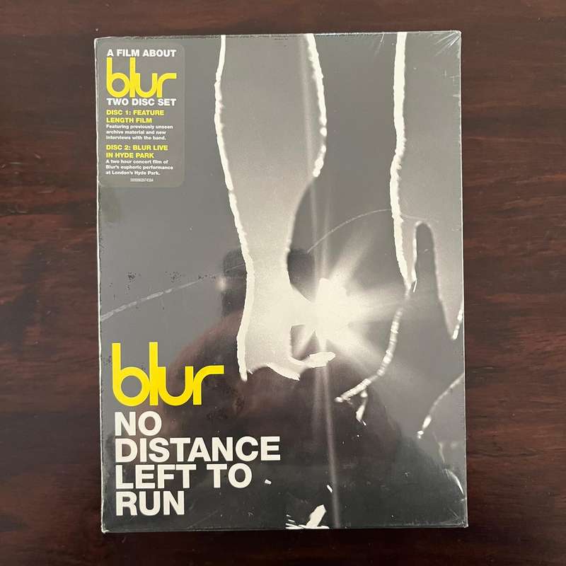 Blur  No Distance Left To Run 2DVD Set Import New and Sealed