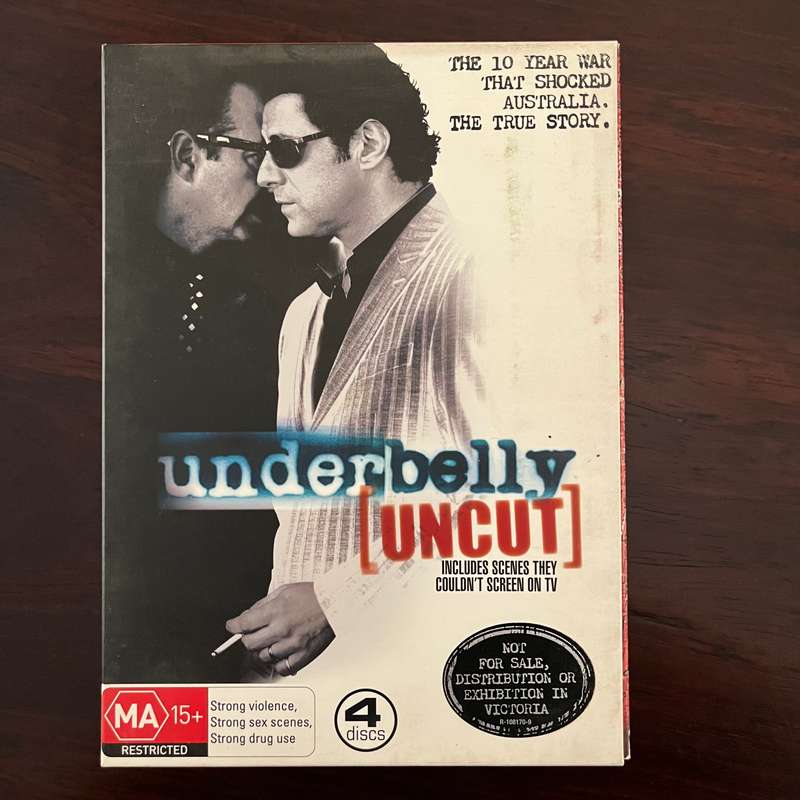 Underbelly - 13 Part Series 4DVD Set Australian Crime
