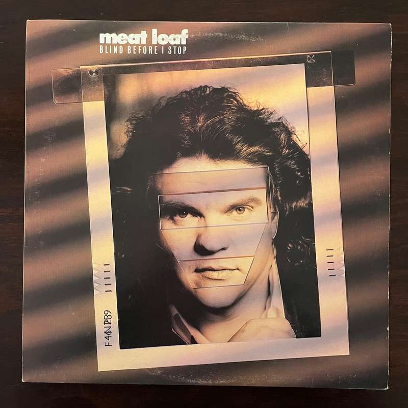 Meat Loaf - Blind Before I Stop Vinyl LP South African Press