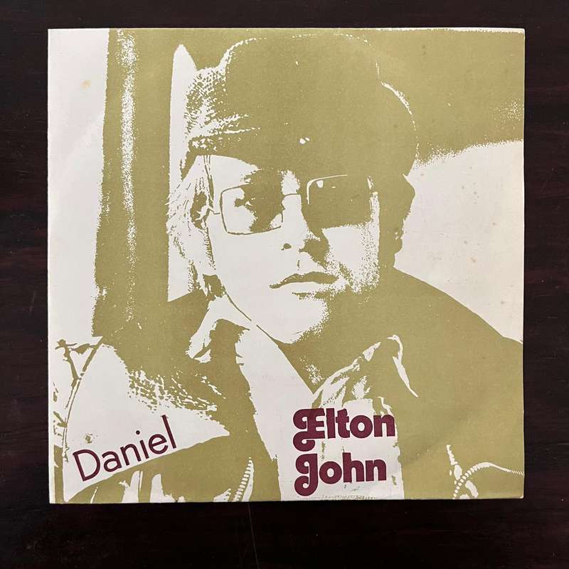 Elton John - Daniel Vinyl 7 Inch Single Rare Angolan Press