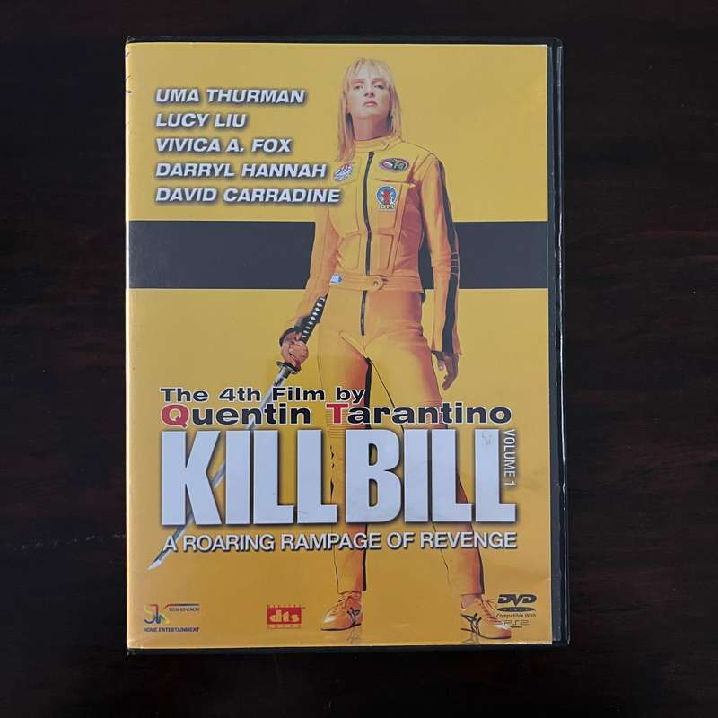 Kill Bill Volume 1 DVD Tarantino South African Press