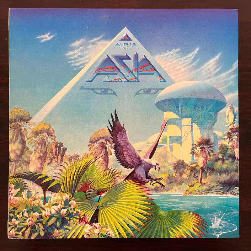 Asia - Alpha Vinyl LP South African Press