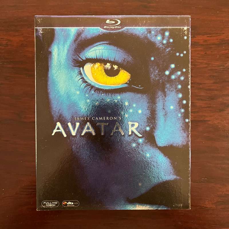 Avatar Blu Ray Import James Cameron with Slipcase
