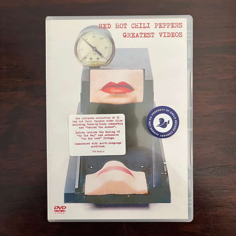 Red Hot Chili Peppers - Greatest Videos DVD EU Press Import