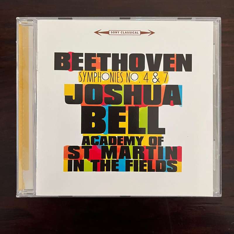 Joshua Bell, Beethoven, The Academy Of St. Martin-in-the-Fields - Symphonies 4 & 7 CD Sony