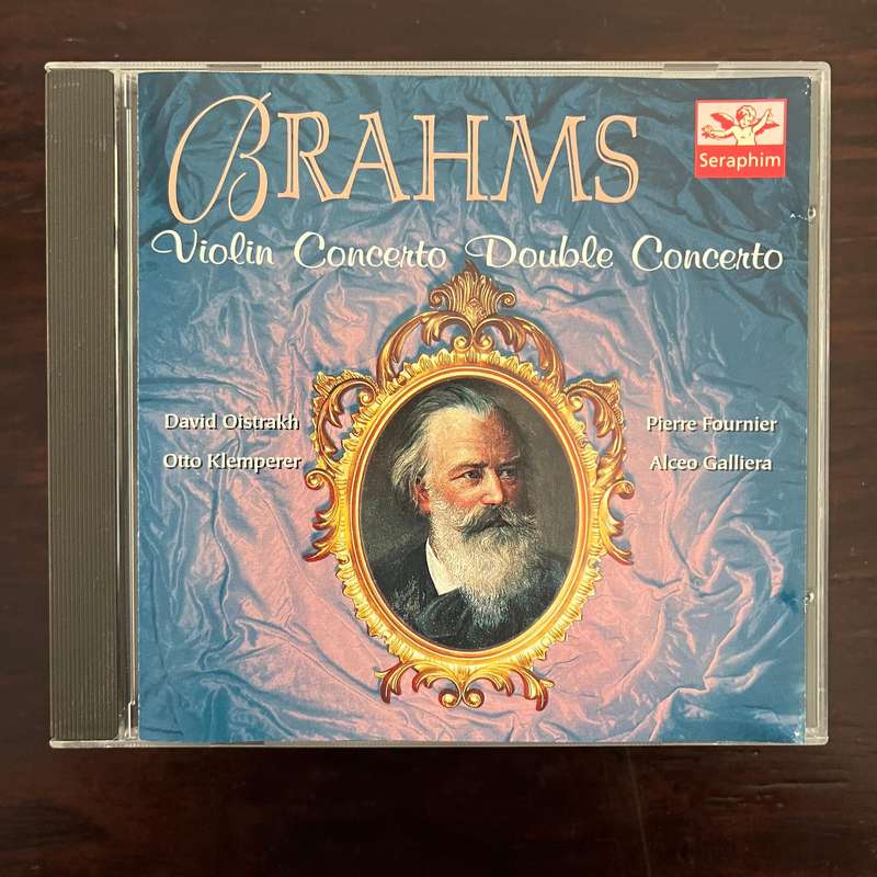 Brahms - Violin Concerto Double Concerto CD Seraphim Import