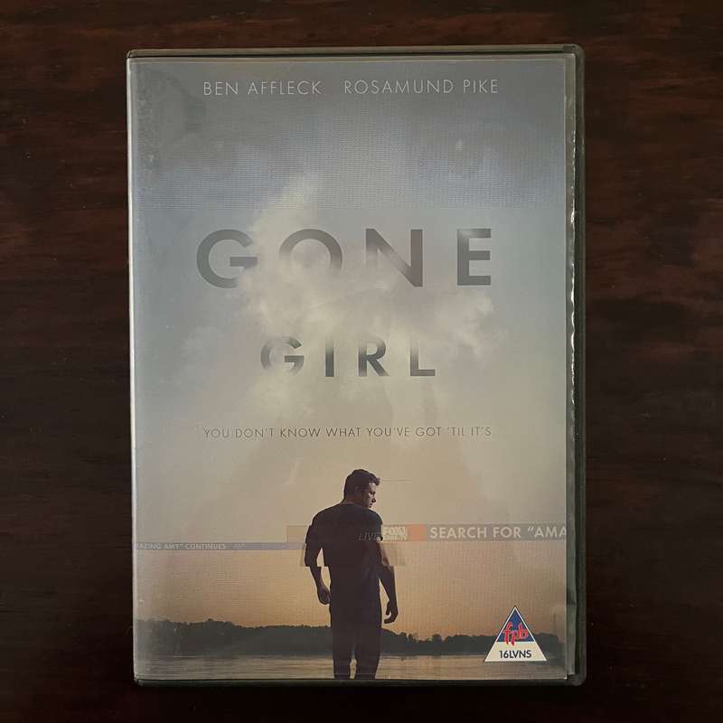 Gone Girl DVD South African Press David Fincher Ben Affleck