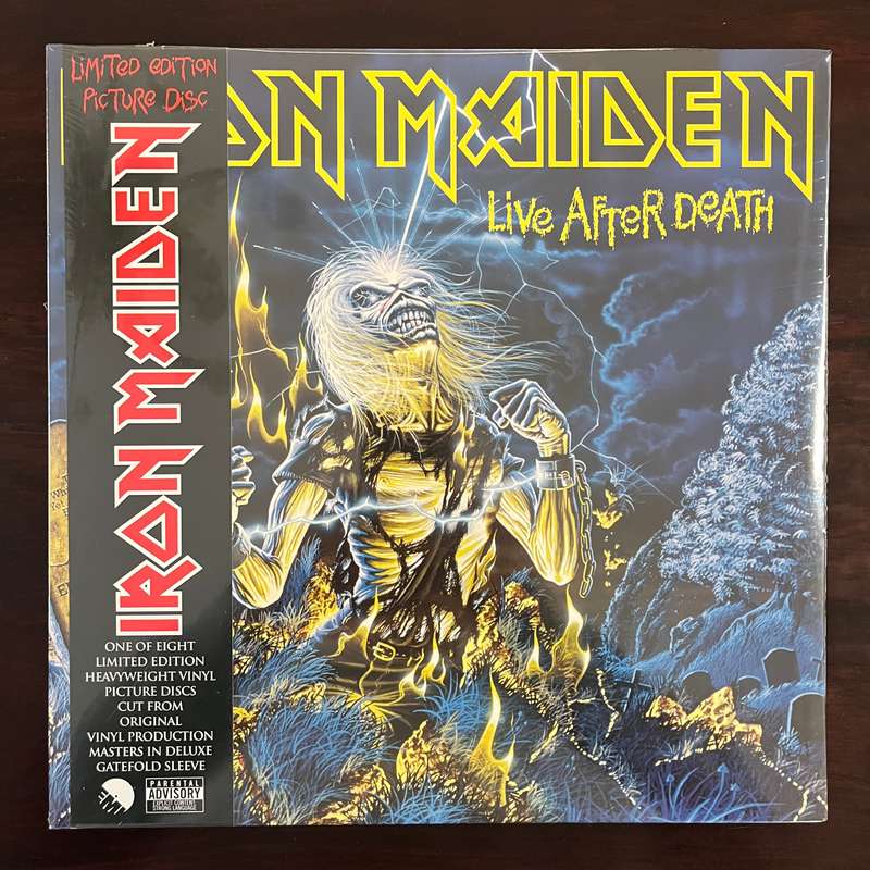 Iron Maiden - Live After Death Vinyl 2LP Limited Picture Disc 2013 Press New Sealed