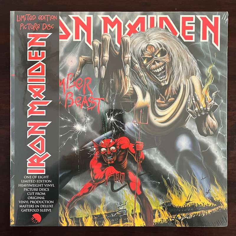 Iron Maiden - Number Of The Beast Vinyl LP Limited Picture Disc 2013 Press New Sealed