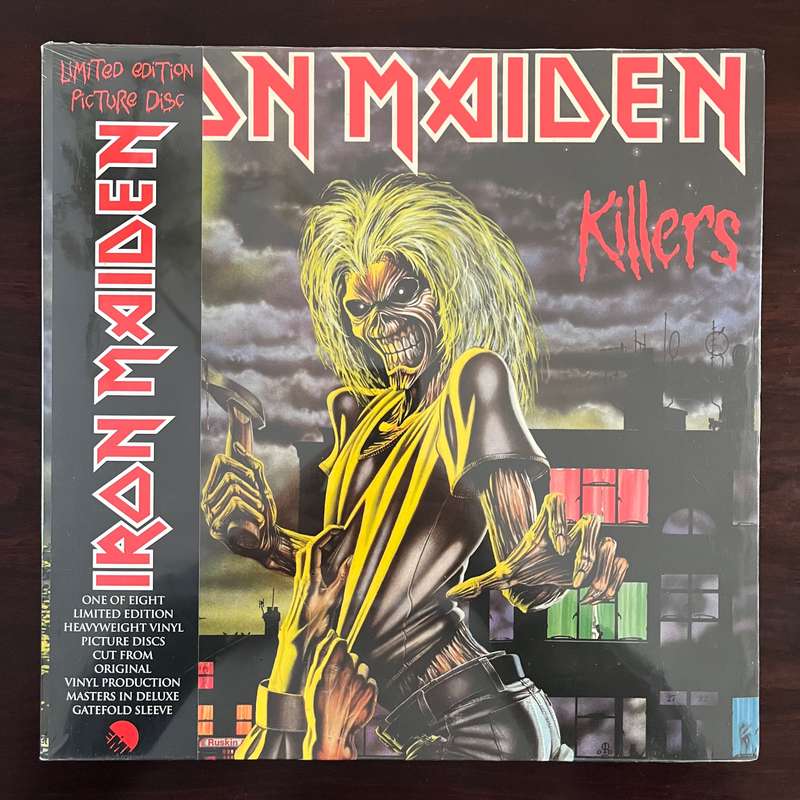 Iron Maiden - Killers Vinyl LP Limited Picture Disc 2013 Press New Sealed
