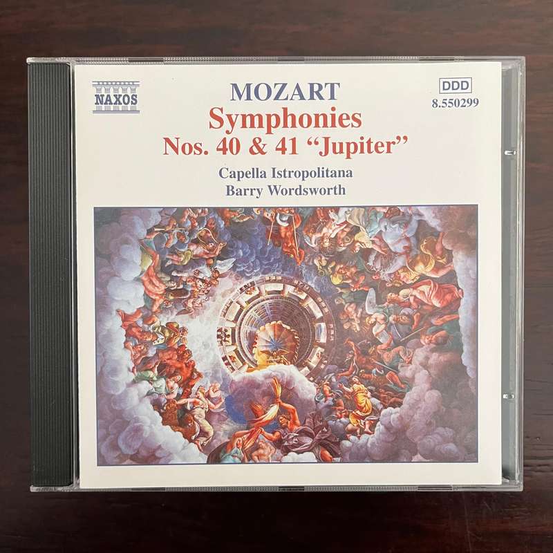 Mozart - Symphonies Nos. 40 & 41 Jupiter CD Naxos Import