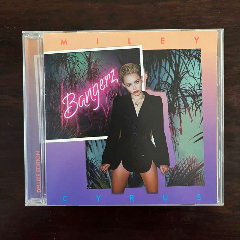 Miley Cyrus - Bangerz Deluxe Edition CD South African Press with Sticker Sheet