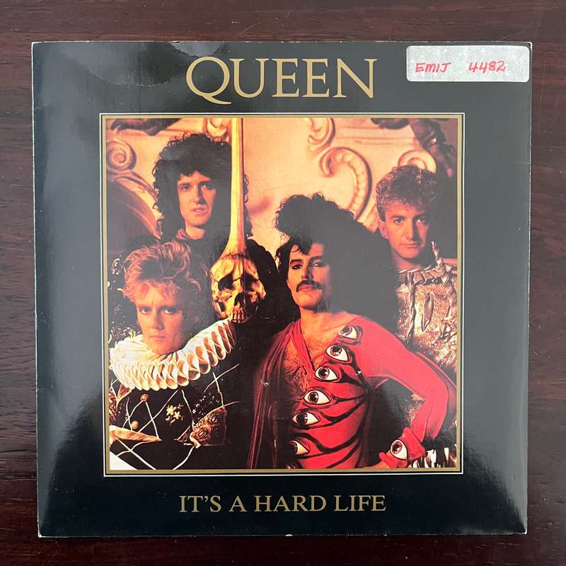 Queen - It's A Hard Life Vinyl 7 Inch Single South African Press