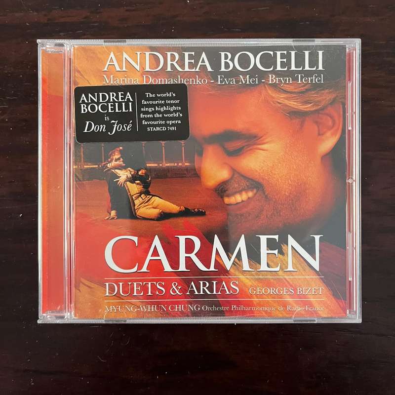 Bizet Bocelli - Carmen Duets & Arias CD Decca South African Press
