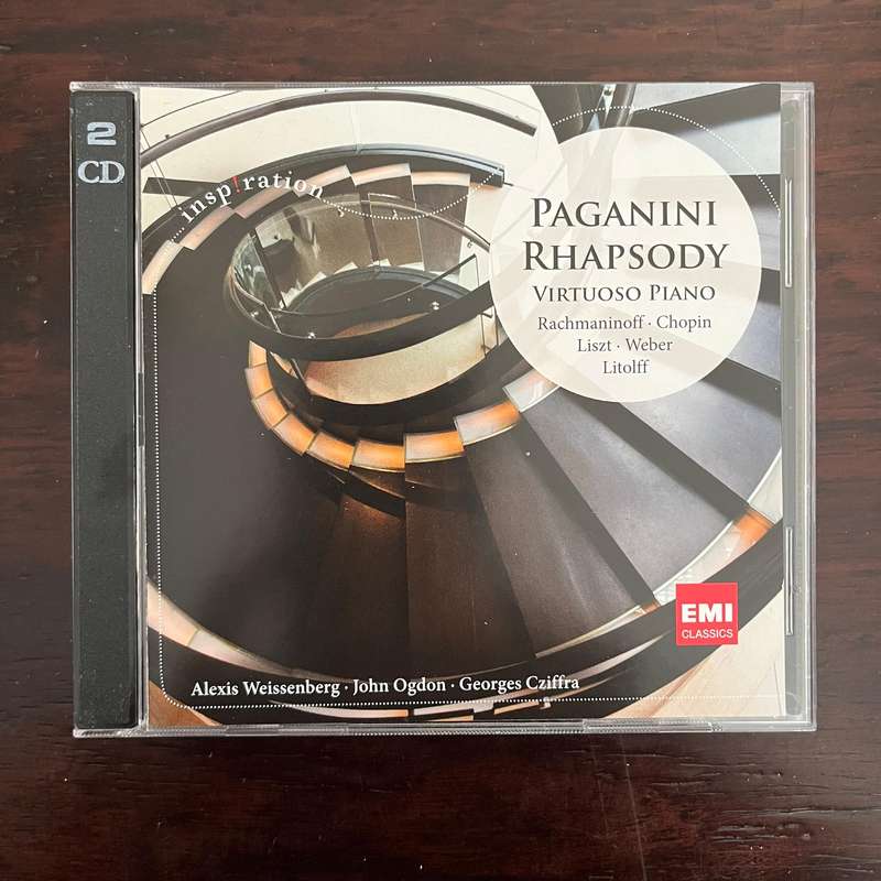 Paganini Rhapsody Virtuoso Piano CD EMI Classics Import