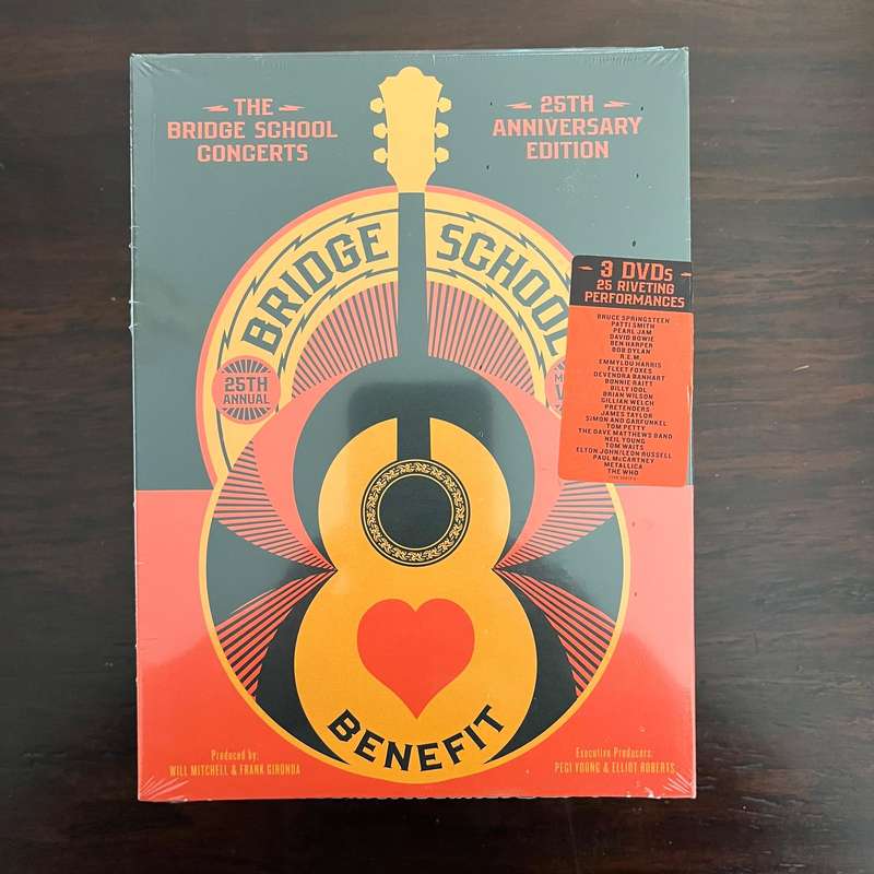 The Bridge School Concerts: 25th Anniversary Edition 3DVD EU Press New and Sealed Springsteen REM
