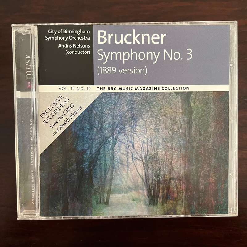 Bruckner - Symphony No. 3 CD BBC Import