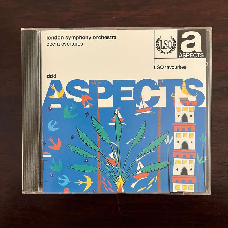 London Symphony Orchestra - Opera Overtures CD UK Press