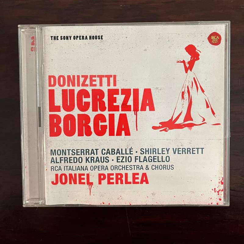 Donizetti, Montserrat Caballe, Shirley Verrett, Jonel Perlea - Lucrezia Borgia 2CD Import