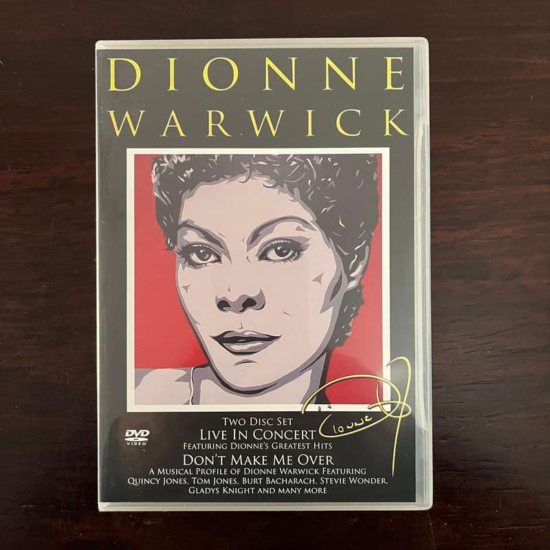 Dionne Warwick - Live In Concert 2DVD Set South African Press