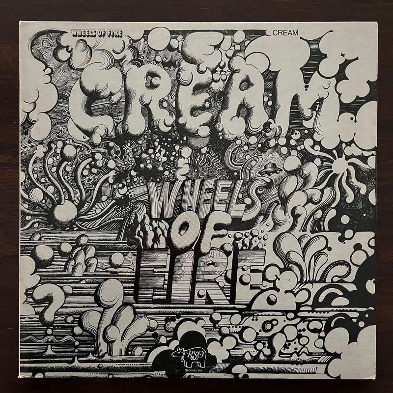Cream - Wheels Of Fire Vinyl 2LP US Press Eric Clapton