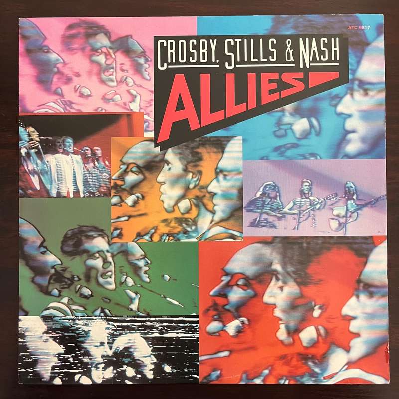Crosby, Stills & Nash - Allies Vinyl LP South African Press