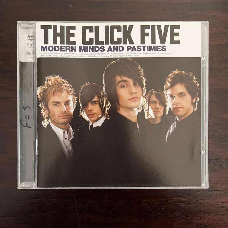 The Click Five - Modern Minds And Pastimes CD Alternative Rock South African Press