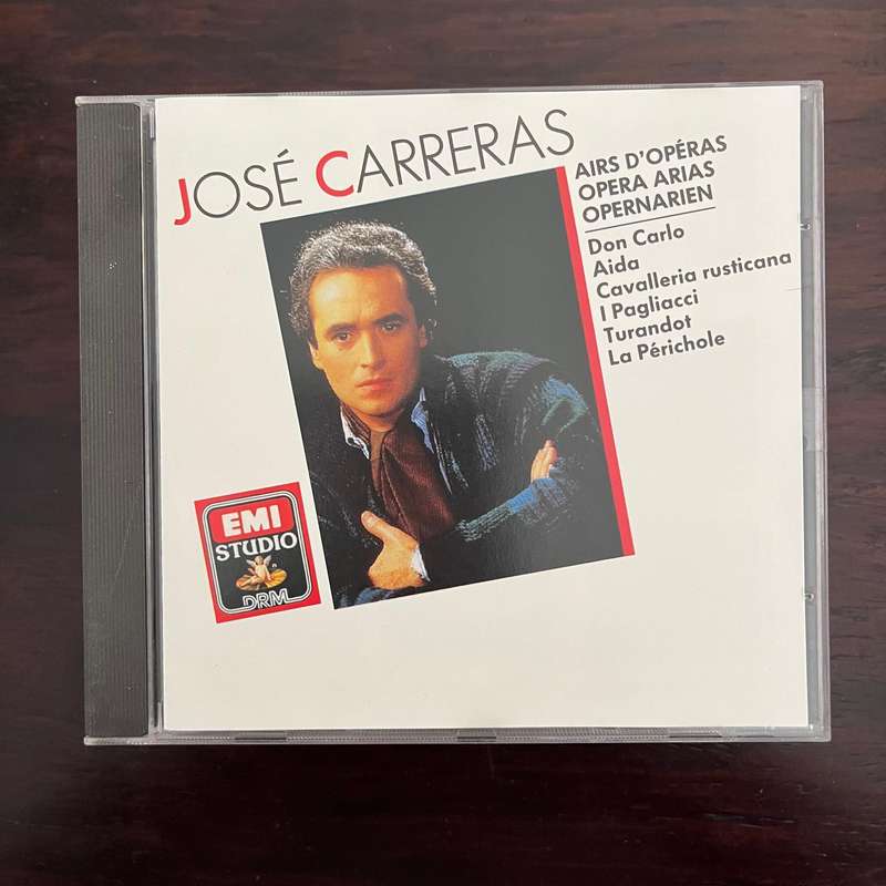 José Carreras - Airs D'Operas / Opera Arias / Opernarien CD Dutch Press