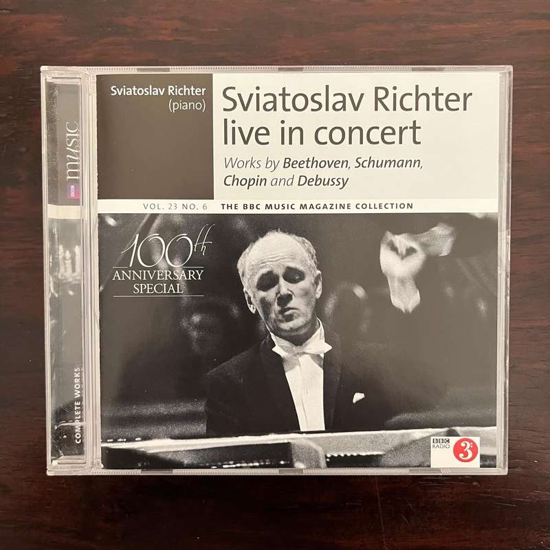 Sviatoslav Richter - Live In Concert CD BBC