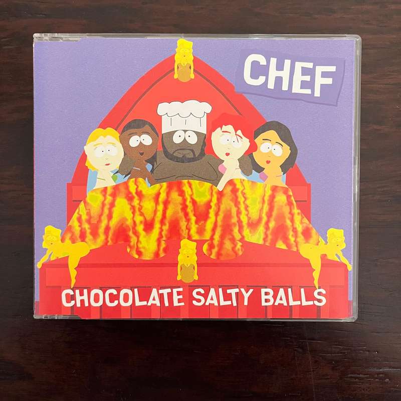 Chef - Chocolate Salty Balls CD Single South Park Import