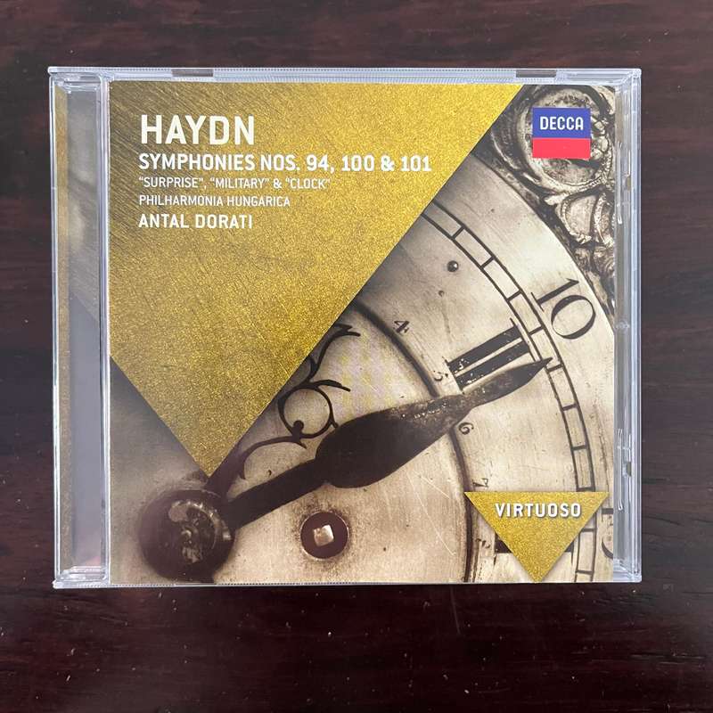 Haydn - Symphonies Nos. 94, 100 & 101 Decca Import