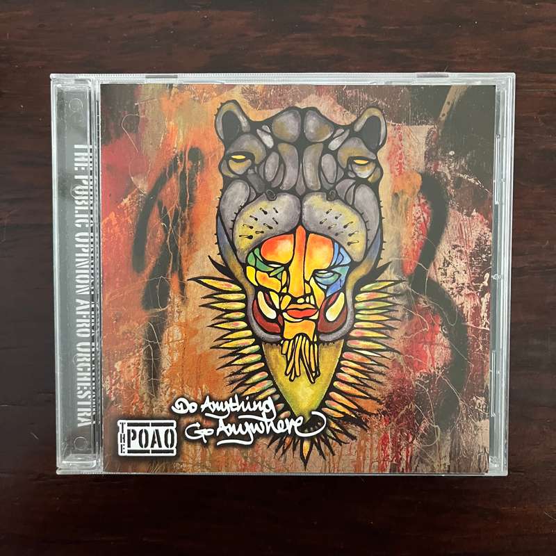 The Public Opinion Afro Orchestra - Do Anything Go Anywhere CD Australian Hip Hop Soul