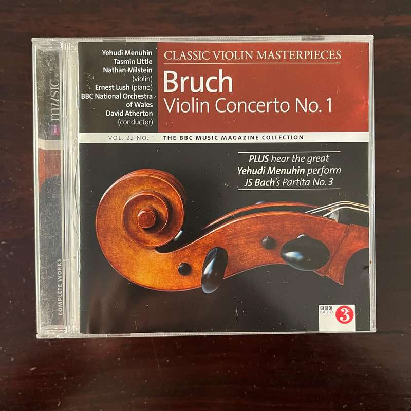 Bruch - Violin Concerto No. 1 CD BBC Import