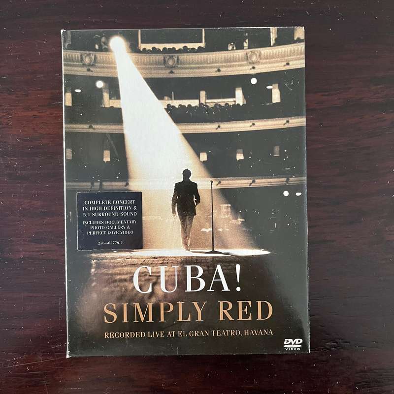 Simply Red - Cuba! DVD Live Import Digipak