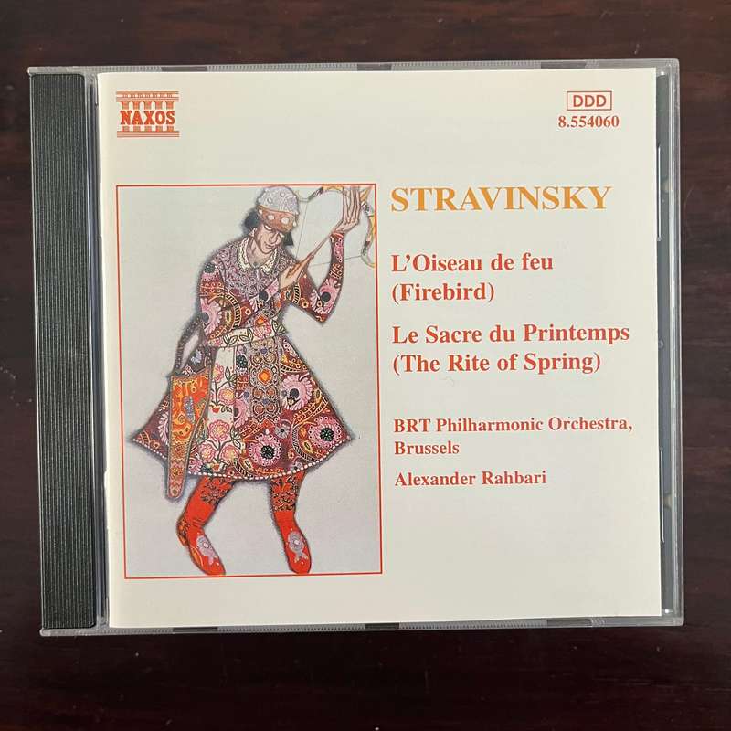Stravinsky - Firebird /  The Rite Of Spring CD Naxos Import
