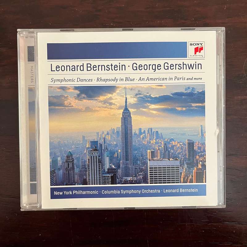 Bernstein / Gershwin - Symphonic Dances / Rhapsody In Blue CD Sony Classical Import