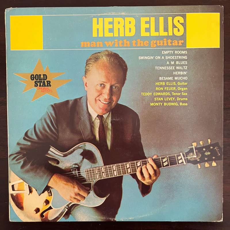 Herb Ellis - Man With The Guitar Vinyl LP South African Press Jazz