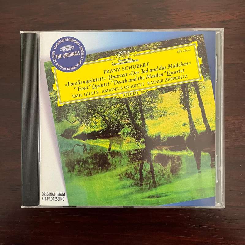 Schubert - Trout Quintet / Death and the Maiden CD Import